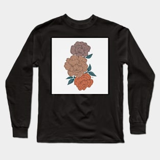 Floral Art Long Sleeve T-Shirt